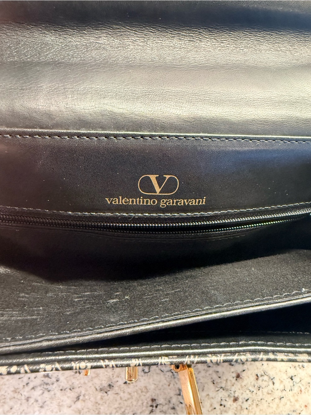 VINTAGE Valentino Garavani Archive Paisley Top Handle Satchel 2-Way Bag - Picture 8 of 10